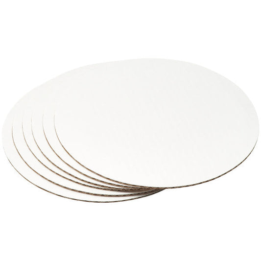 6 inch Round White Cake Board - 1 ct