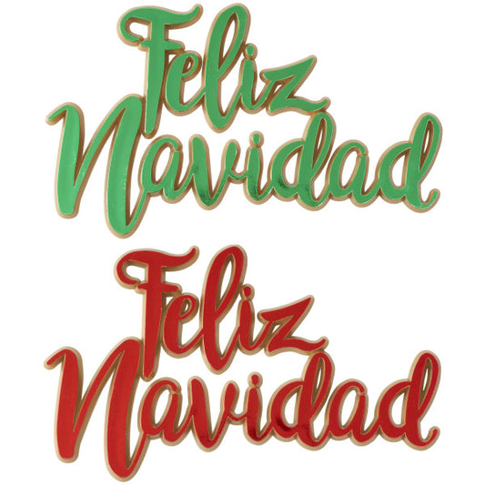 Feliz Navidad Topper