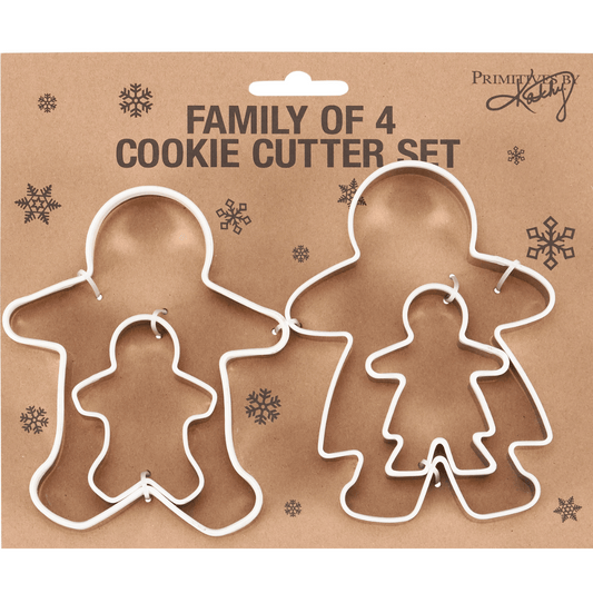 Gingerbread Family Cookie Cutter Set, Primitives by Kathy