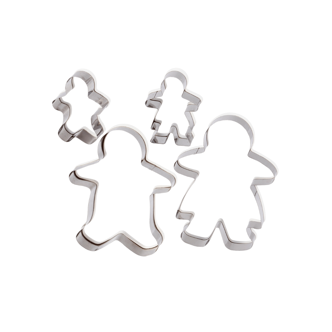 Gingerbread Family Cookie Cutter Set, Primitives by Kathy