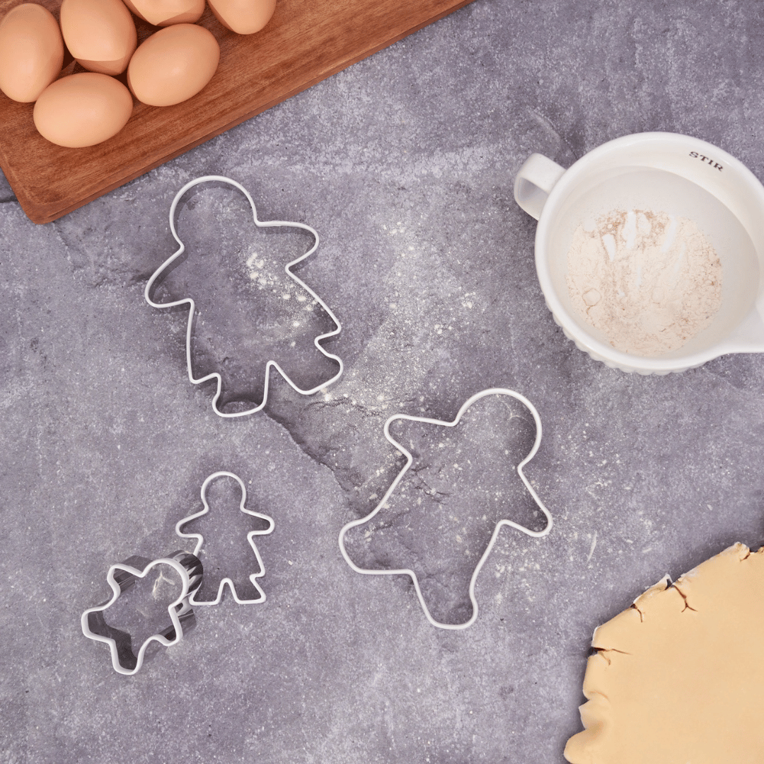 Gingerbread Family Cookie Cutter Set, Primitives by Kathy