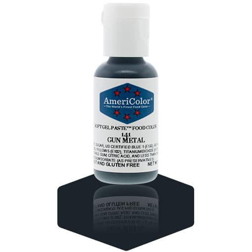 Gunmetal Soft Gel Paste, .75 oz