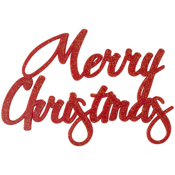 Merry Christmas Layon- Glitter