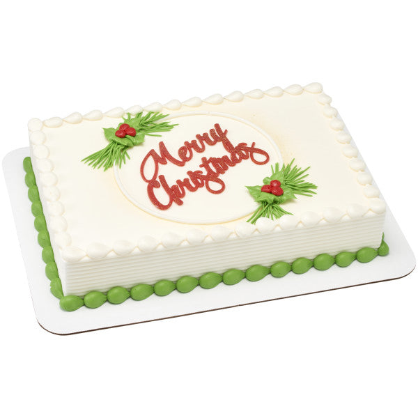 Merry Christmas Layon- Glitter