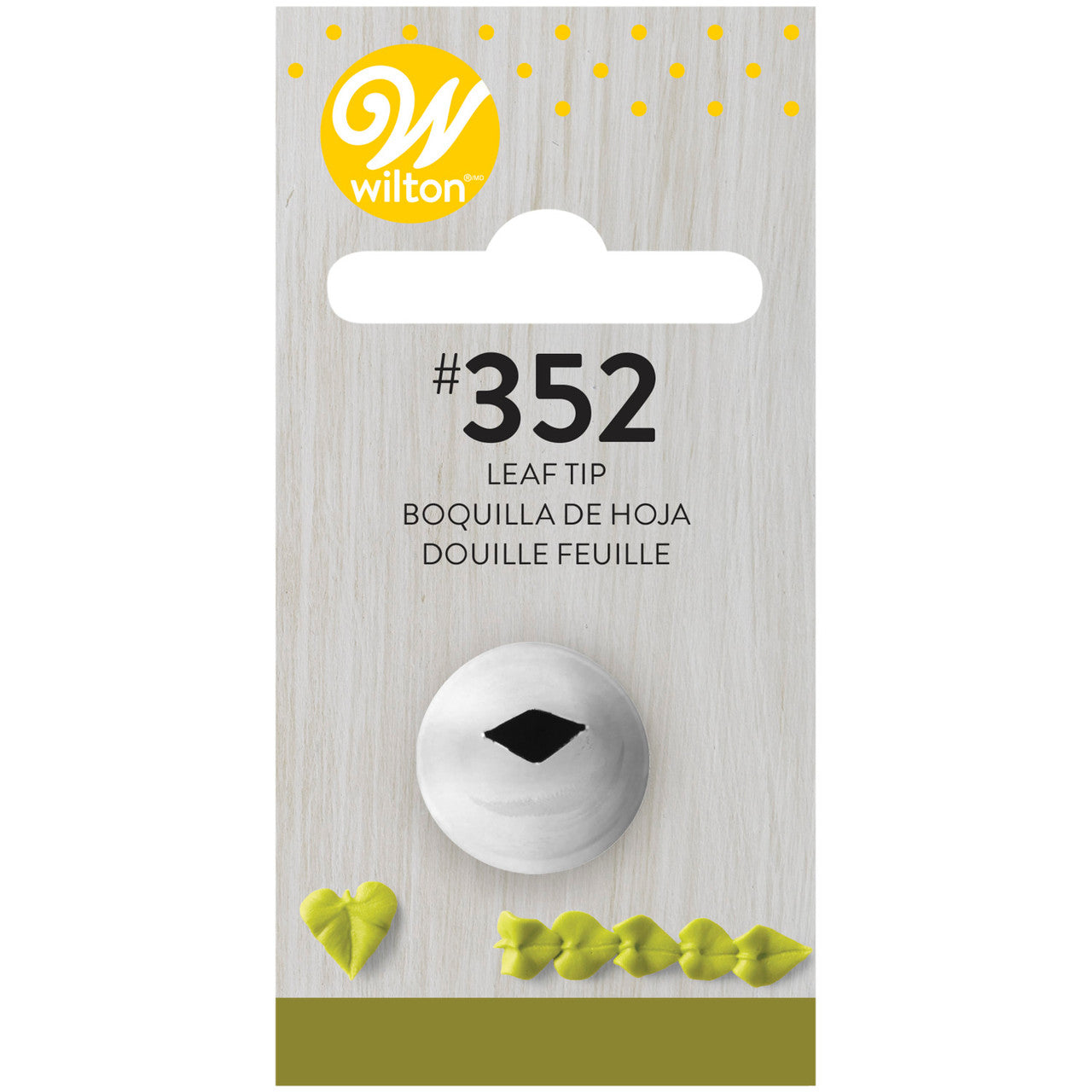 Leaf Decorating Tip 352, Wilton