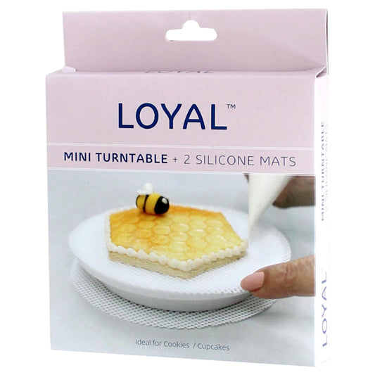 Loyal Mini Turntable + 2 Silicone Mats