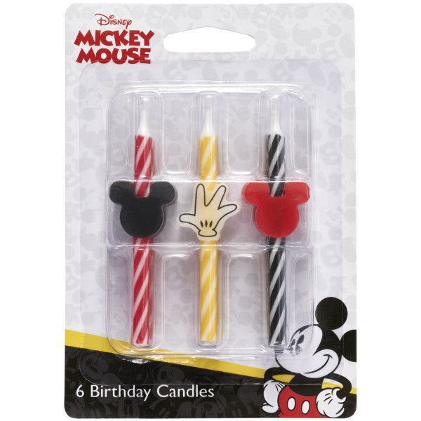 Mickey Mouse Icon Candles - Decopac