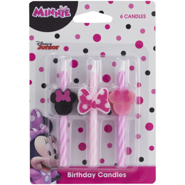 Minnie Mouse Icon Candles - Decopac