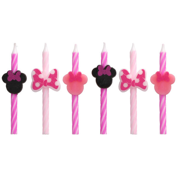 Minnie Mouse Icon Candles - Decopac