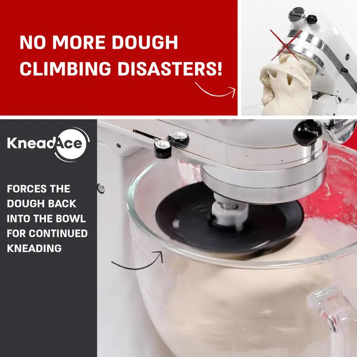 KneadAce Bowl Lift Mixer Dough Shield