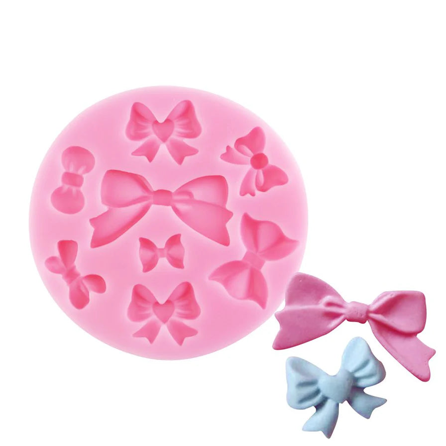 Assorted Bows Silicone Mold by NY Cake
