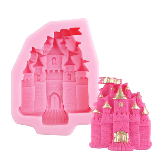 Medieval Castle Silicone Mold by NY Cake