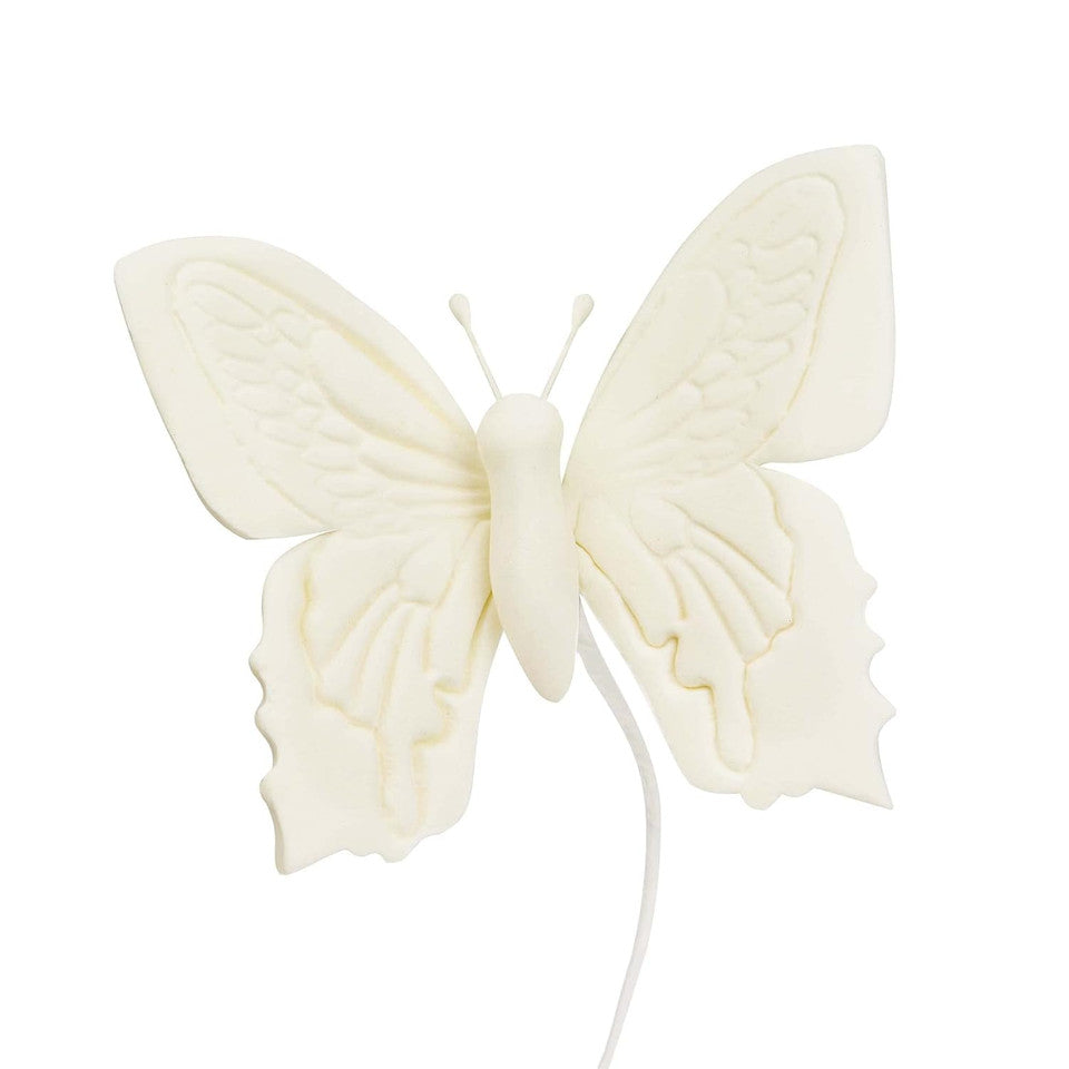 O'Creme White Butterfly Gum Paste, Large