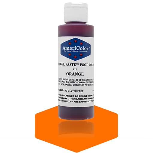 Orange Soft Gel Paste, 4.5 oz