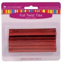 Foil Twist Ties - 50 Pieces