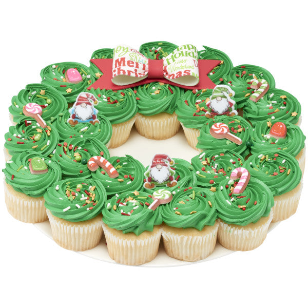Red Holiday Gum Paste Bow