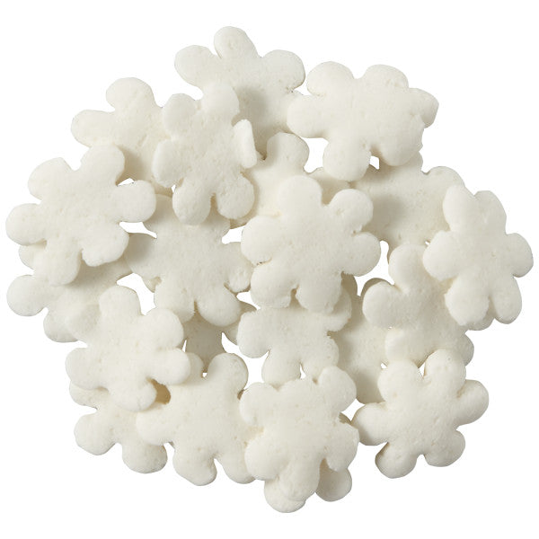 Snowflake Christmas Quins Sprinkle, 4oz.