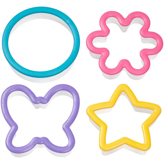 Plastic Spring Cookie Cutter Set, 4-Piece