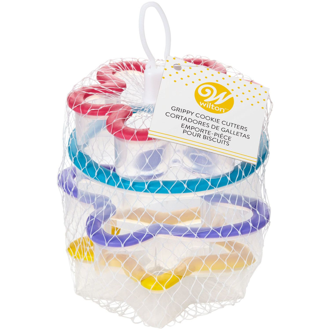 Plastic Spring Cookie Cutter Set, 4-Piece