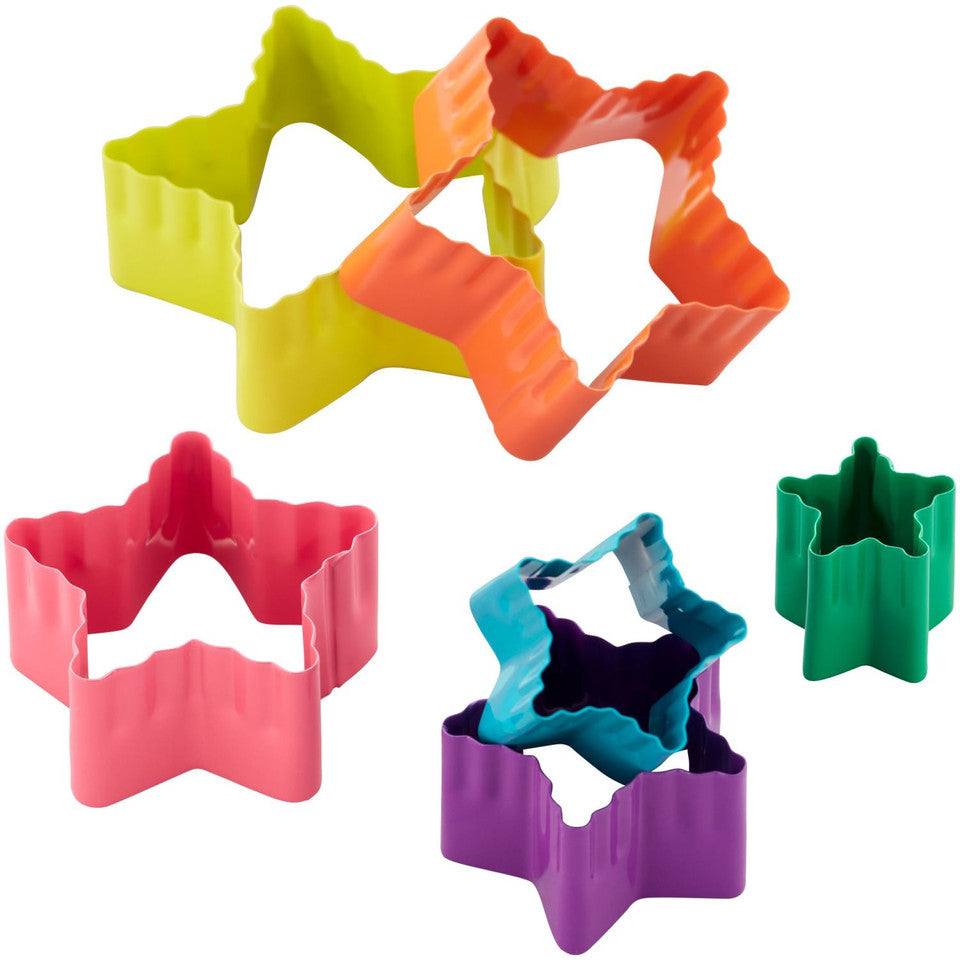 Star-Shaped Fondant Cut-Out Set, 6-Piece, Wilton