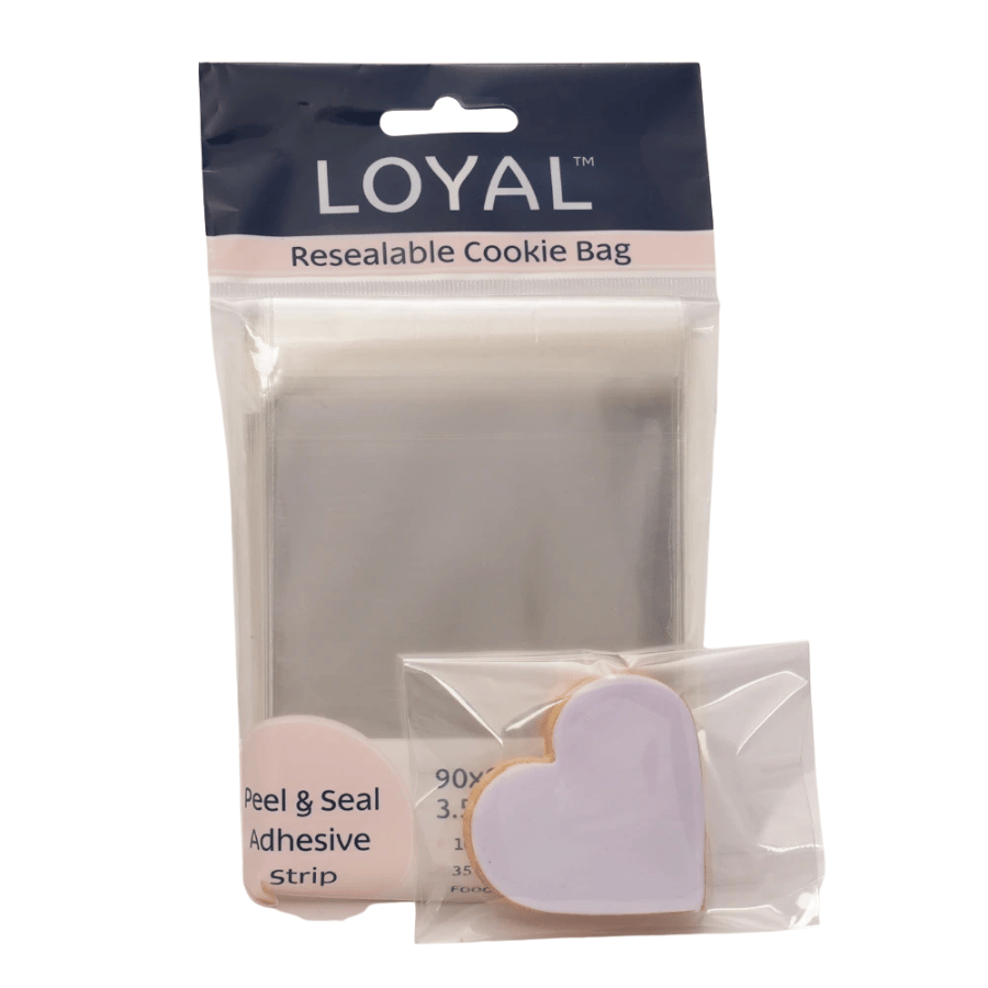 Loyal Resealable Cookie Bag 3.5 x 5 in