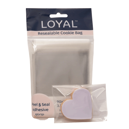 Loyal Resealable Cookie Bag 3.5 x 5 in