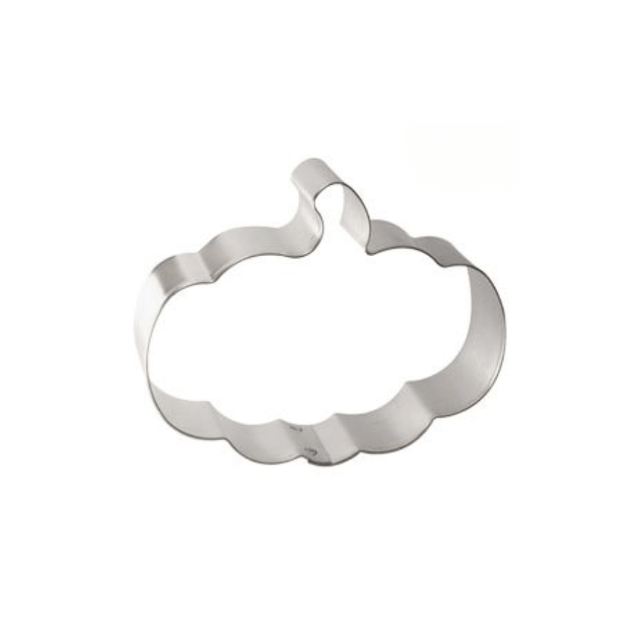 3.75 inch Flat Pumpkin Cookie Cutter