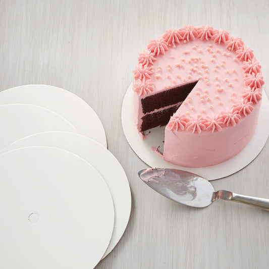 White 10 Inch Cake Board, Wilton -1ct