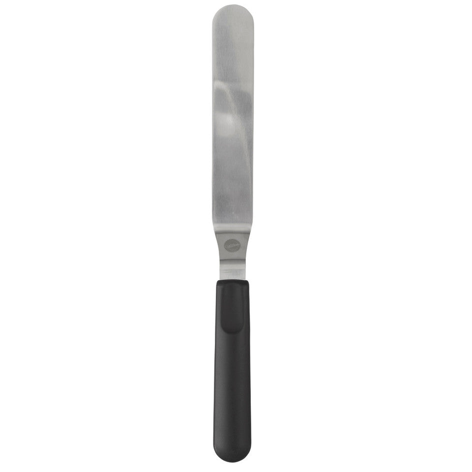 Wilton Angled Icing Spatula with Black Handle, 13-Inch