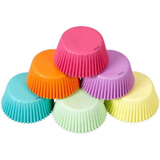 Standard Solid Colored Pastel Spring Cupcake Liners, 150 Count, Wilton