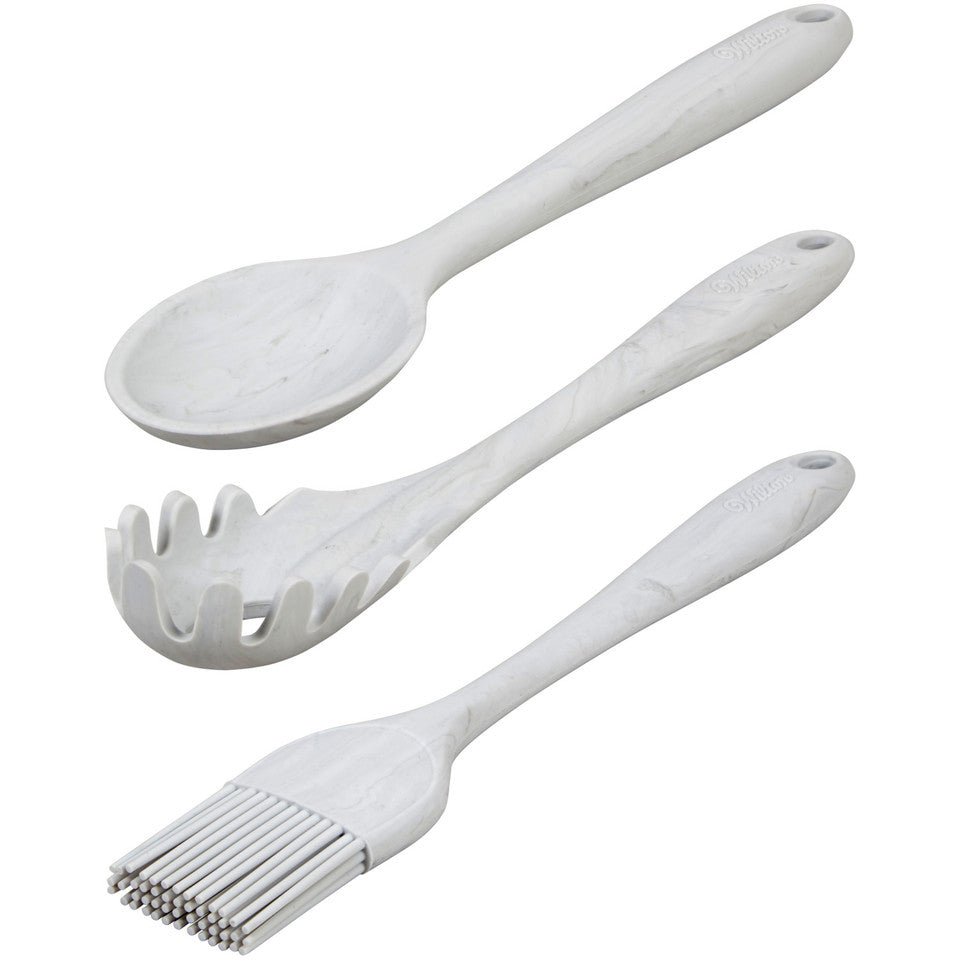 Wilton Marble Silicone Kitchen Utensils Set, 6-Piece