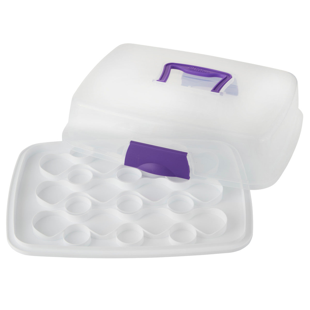 Oblong Cake and Cupcake Carrier - Cupcake Container, Wilton