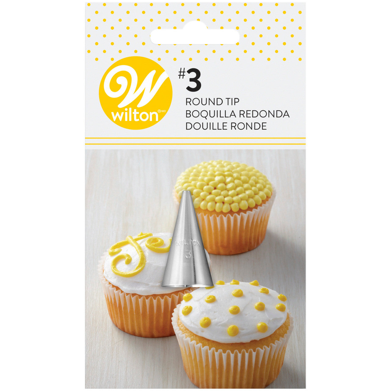 Wilton Round Cake Decorating Tip #3