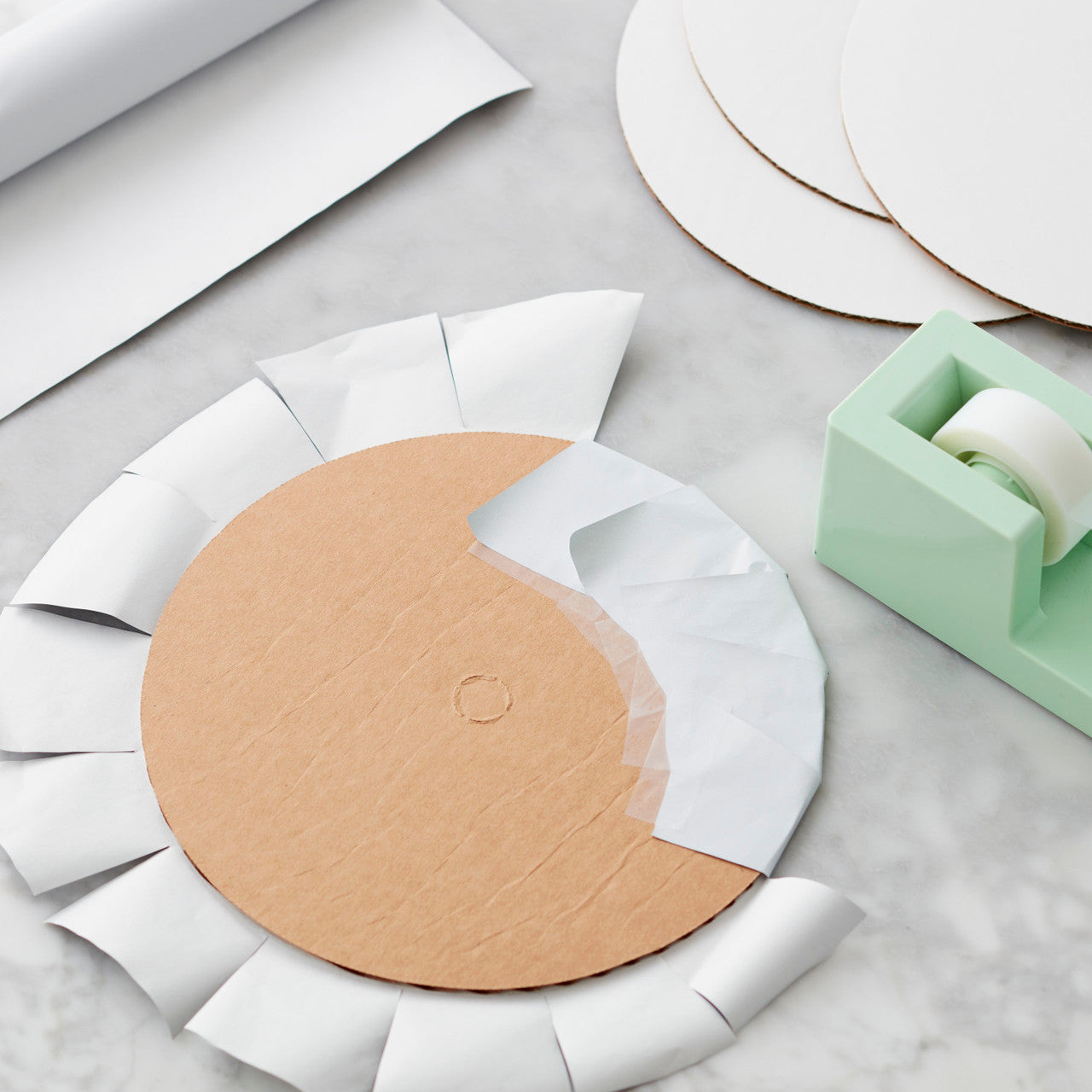 White Fanci Foil Wrap, 25 Square Feet, Wilton