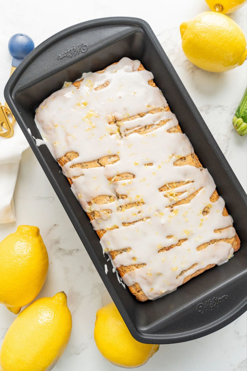 Gold Non Stick Large Loaf Pan, 9.25x5.25x2.75 inch, Wilton