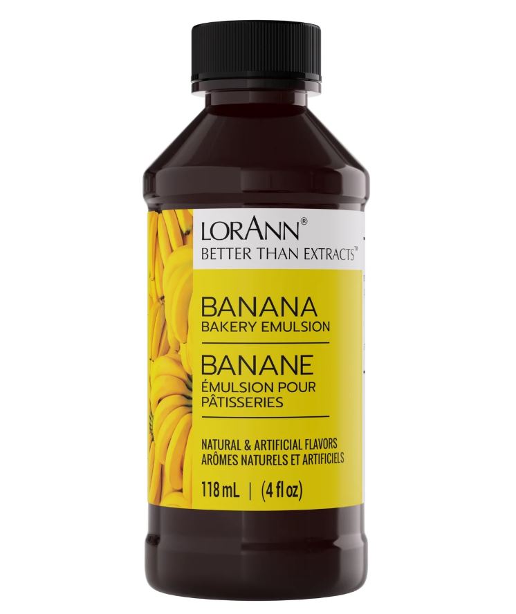 Banana Emulsion 4oz - LorAnn