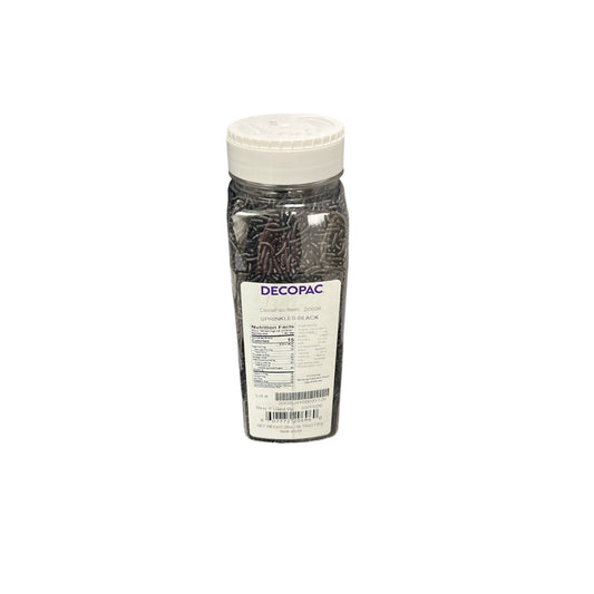 Black Jimmies Sprinkles Bulk 26oz