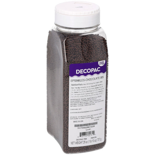 Chocolate Jimmie Sprinkles - Made Simply Bulk 26oz