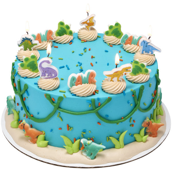 Dinosaur Birthday Candles