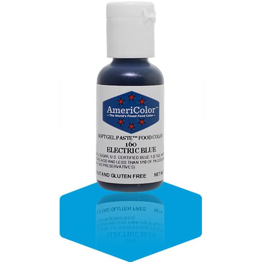 Electric Blue Soft Gel Paste, .75 oz