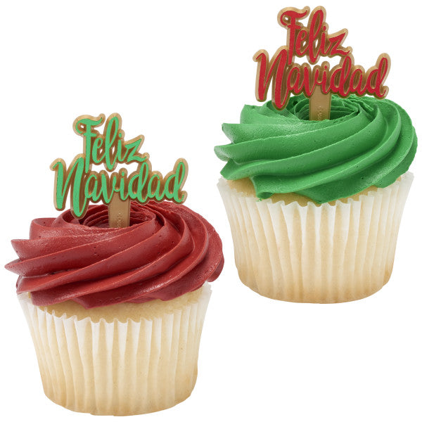 Feliz Navidad Cake Rings