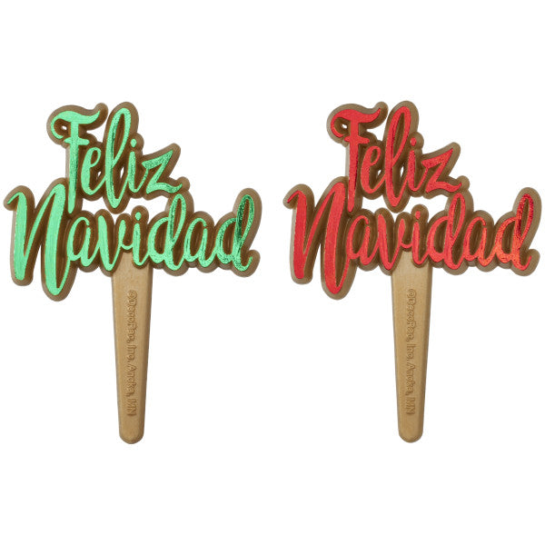 Feliz Navidad Cake Rings