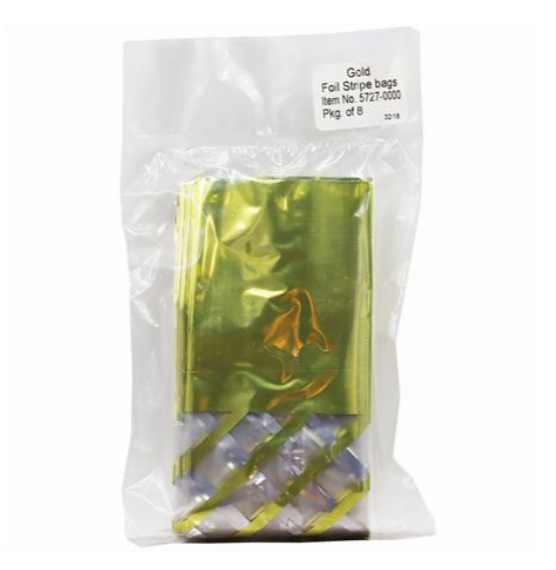 Gold Foil Stripe Bag 1ct