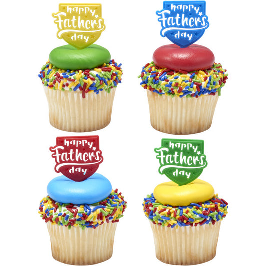 Happy Father's Day Hero Dessert Picks