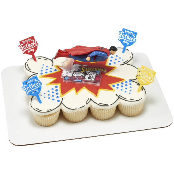 Happy Father's Day Hero Dessert Picks