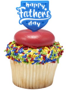 Happy Father's Day Hero Dessert Picks