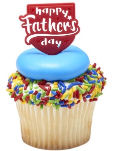Happy Father's Day Hero Dessert Picks