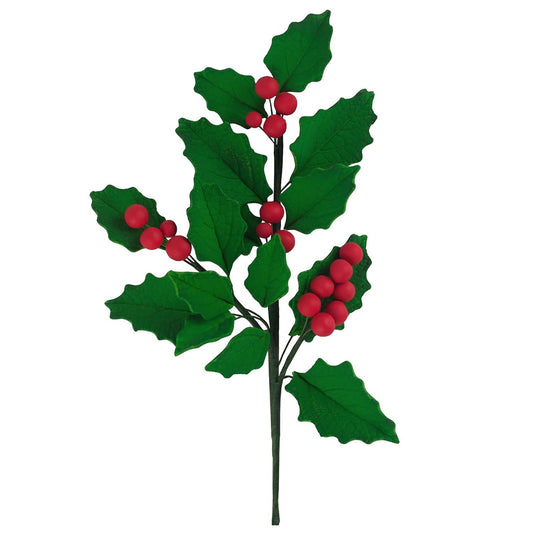 O'Creme Holly & Berry Holiday Gum Paste, Large