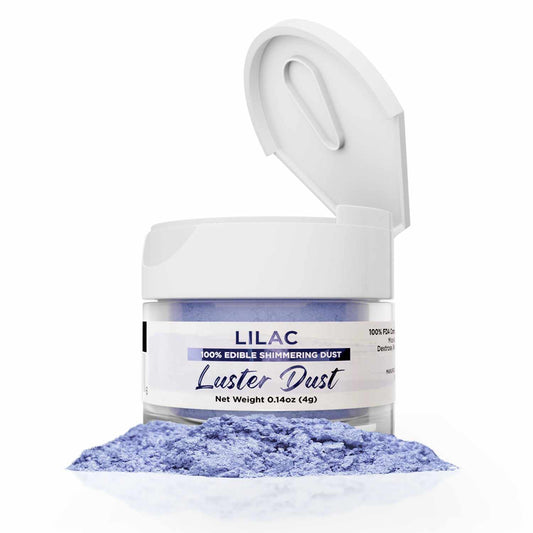 Lilac Luster Dust, Edible Glitter, Bakell