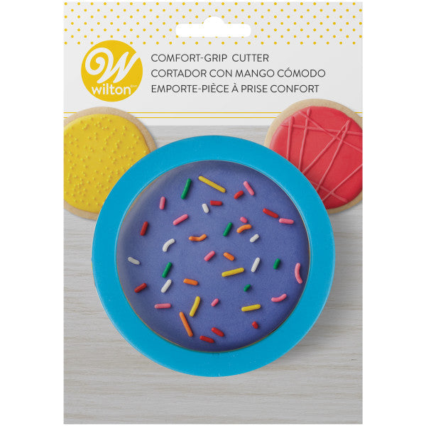Wilton Comfort Grip Circle Cookie Cutter, 3 inch